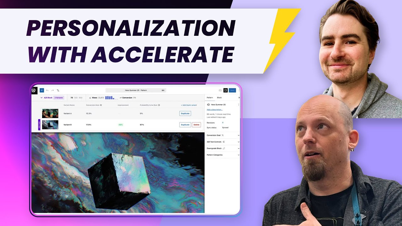 Personalization, Analytics and A/B testing with Accelerate