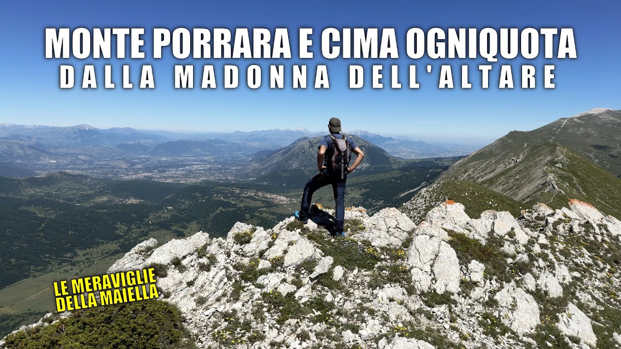 Trekking sul Monte Porrara e Cima Ogniquota dalla Madonna dell'Altare