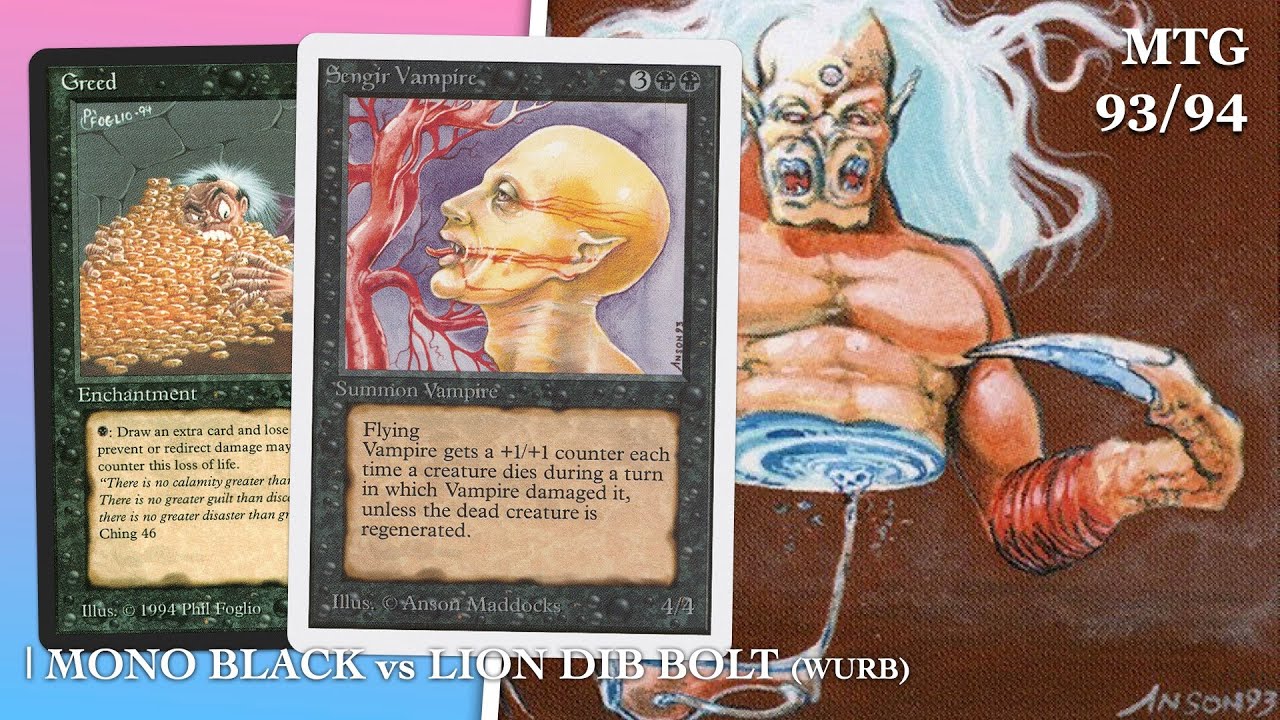 Mono Black vs Lion Dib Bolt, Ep3 KOT X | Old School Magic 