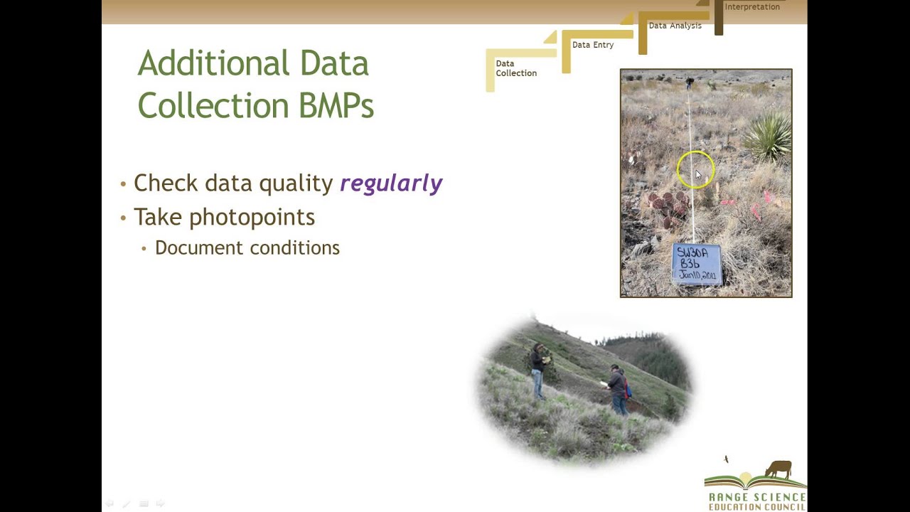 Data Management: Best Management Practices