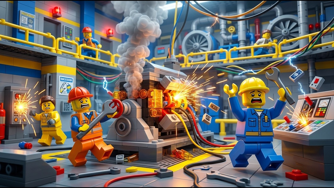 How a LEGO Power Grid Works | Inside the System