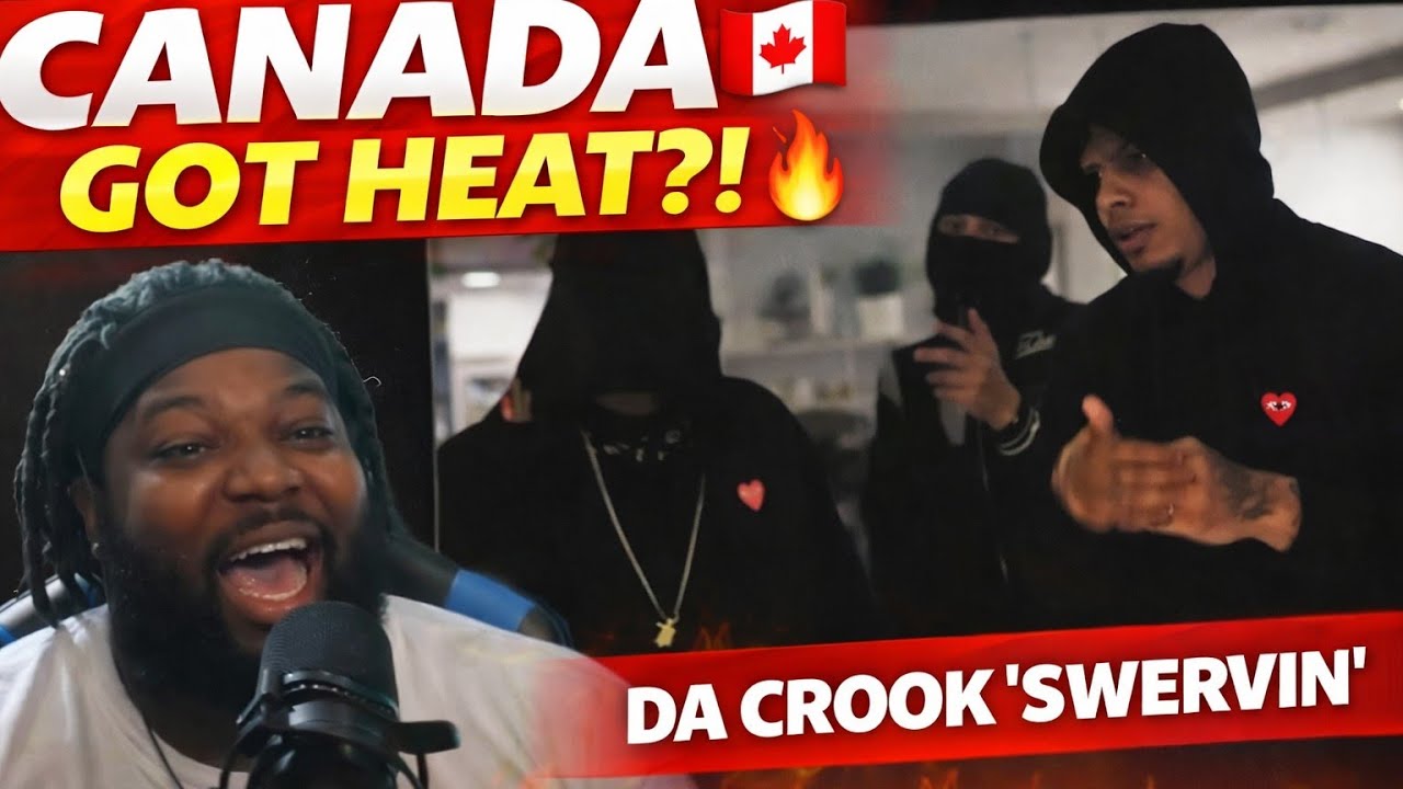 American Reacts to Canadian Rap 🇨🇦 | Da Crook – Swervin’ | First Time Reaction