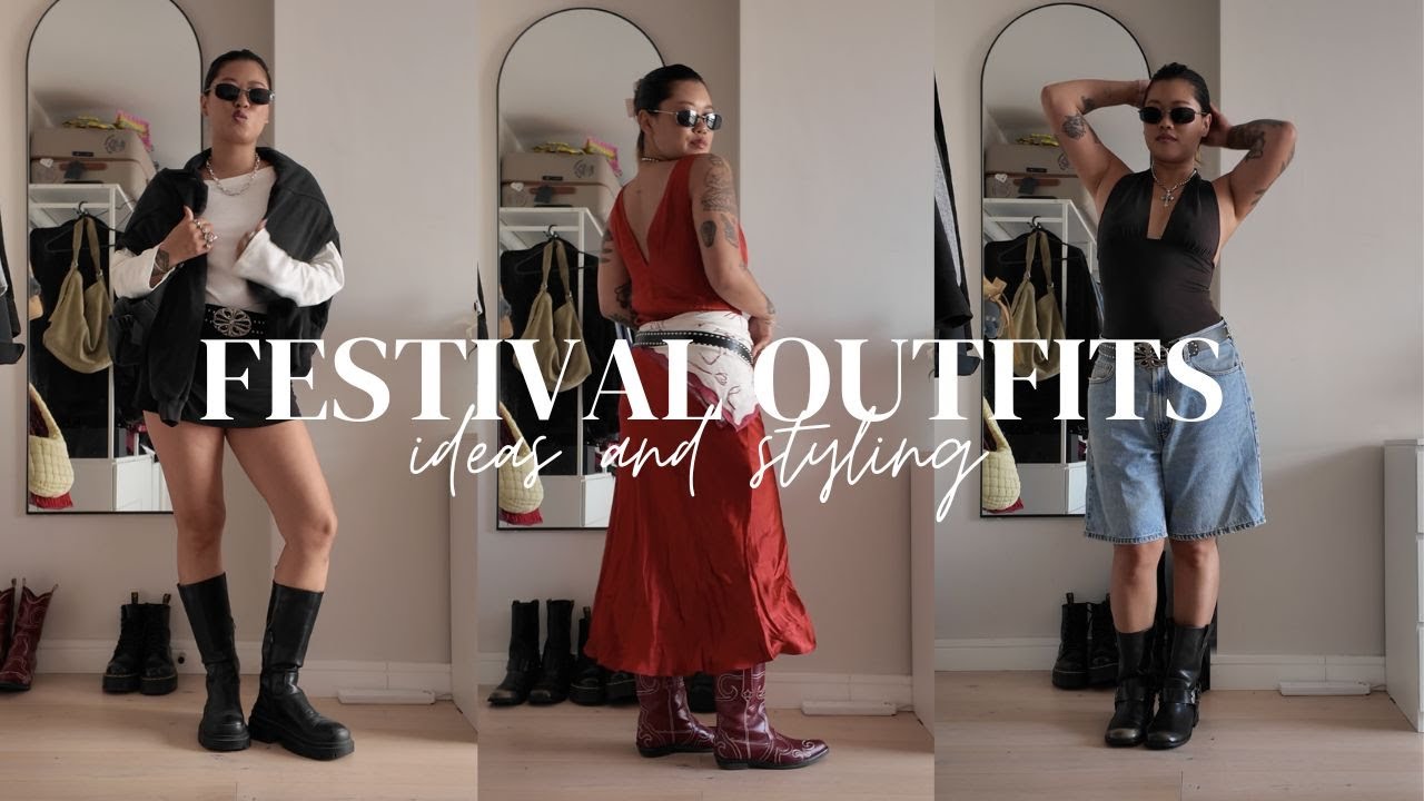 festival outfits | styling 10 outfits