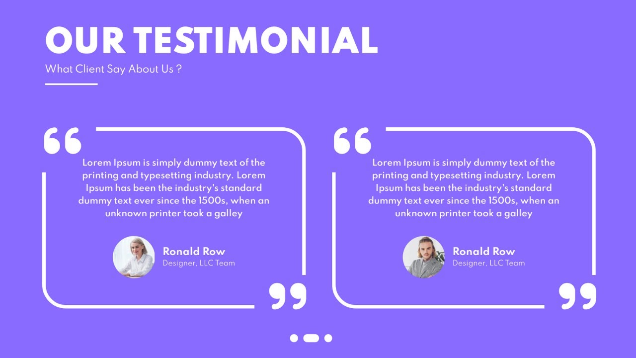 How to Make Testimonial Section Using HTML, CSS and JavaScript | Make Testimonial Slider On Website.