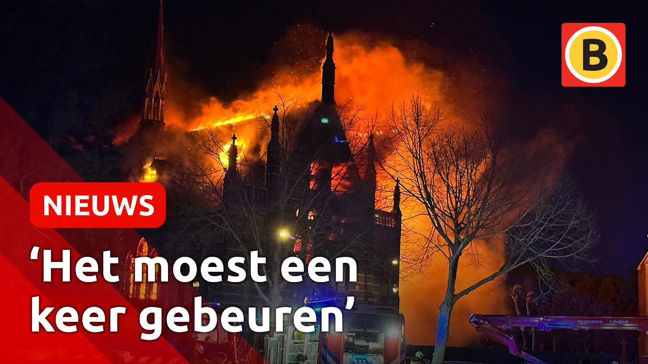 Brand VERWOEST kerk in Veghel | Omroep Brabant