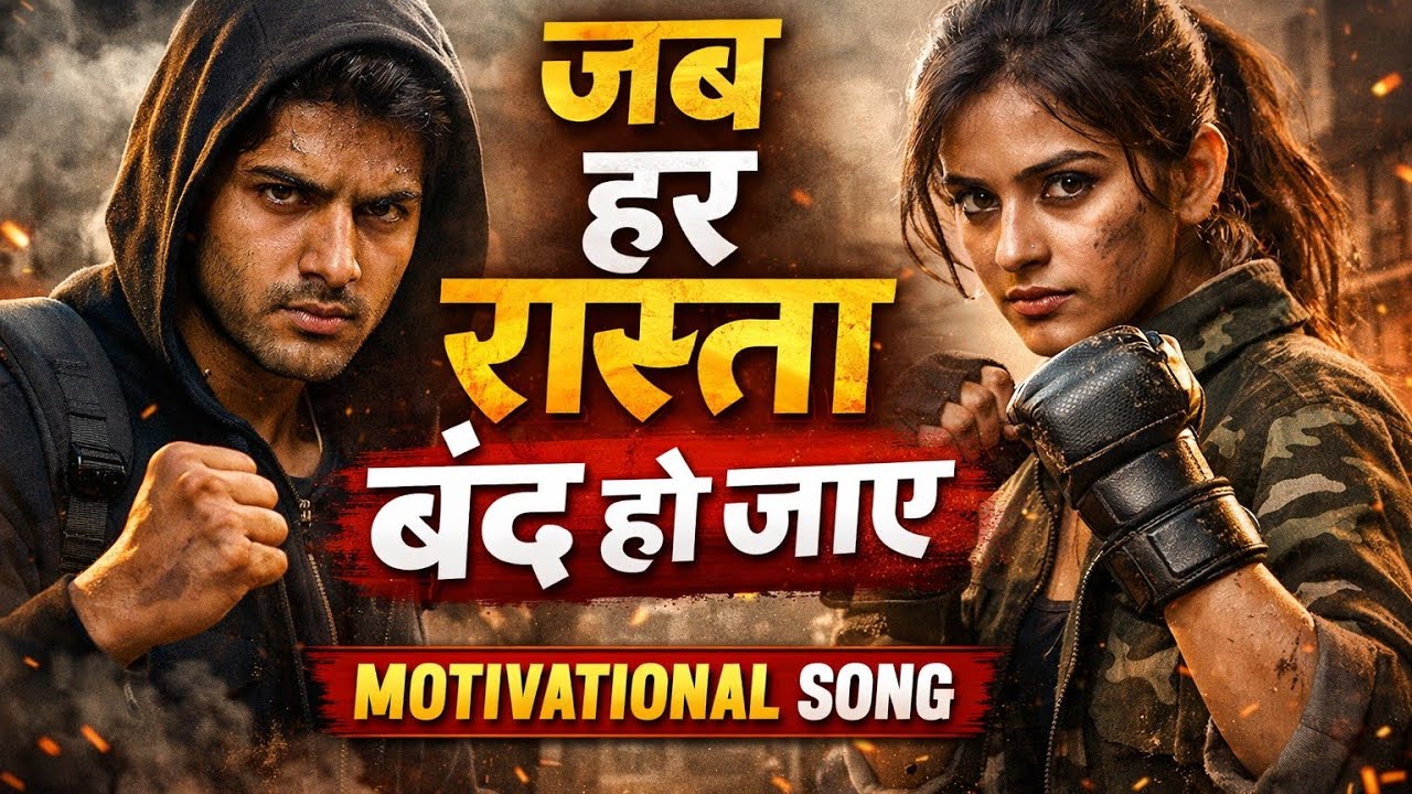 जब हर रास्ता बंद हो जाए 🔥 | Border Style Powerful Motivation Song | Dhunnation Ilm