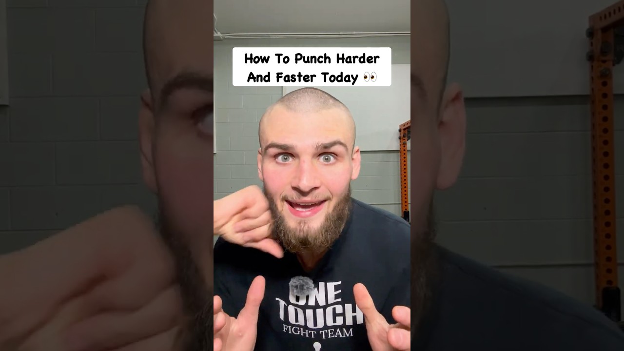 How To Punch Harder And Faster Today #streetfighter #fight #martialarts #boxing