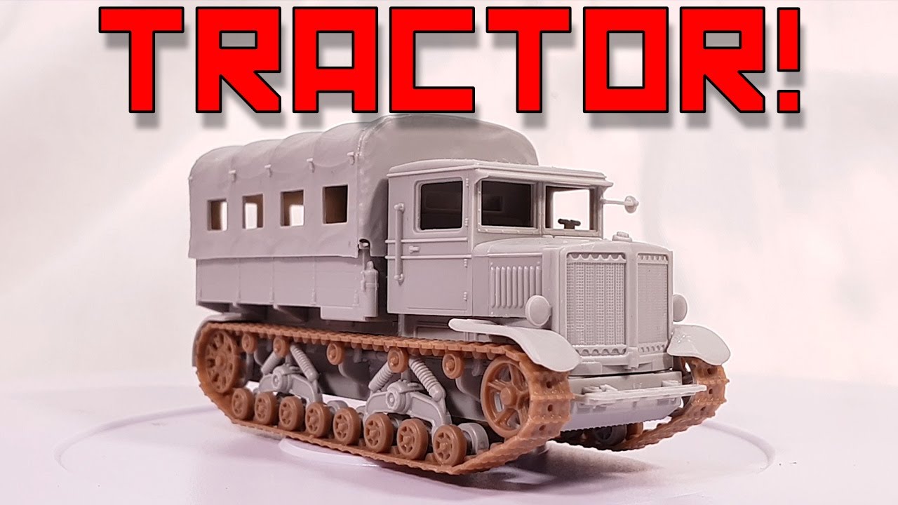 Voroshilovets Tractor [1:72]