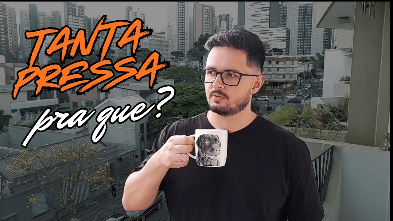 Por que relaxar parece errado? A cultura da PRESSA
