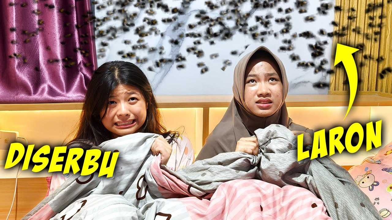 24 JAM CHIARA NGINAP RUMAH DINDA, DISERBU LARON !