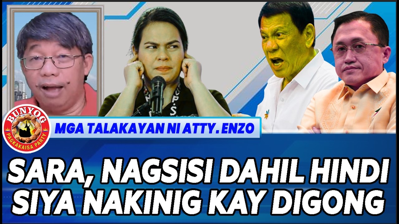 SARA, NAGSISI DAHIL HINDI SIYA NAKINIG KAY DIGONG