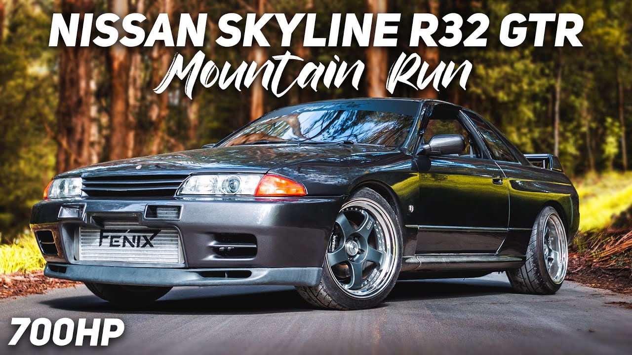 700HP Nissan Skyline R32 GTR Drive Up Mountain RB26 With External Screamer - Pure Sound!