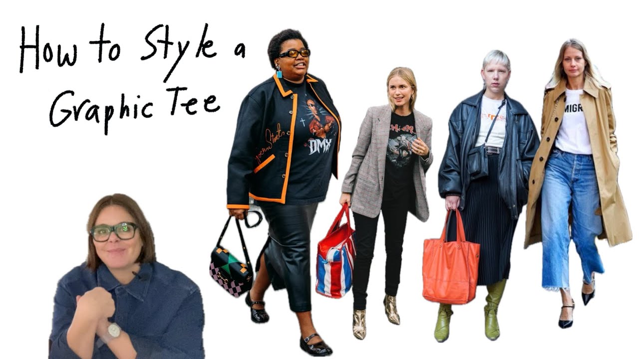 How to Style a Graphic Tee 3 Trendy Outfit Ideas for Everyday Fashion