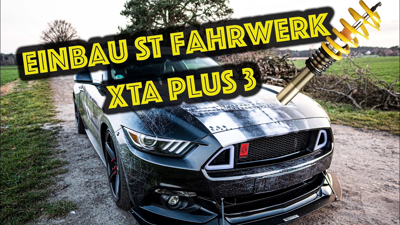 Ford Mustang Ecoboost - P51 | Fahrwerkseinbau ST XTA plus 3 + Erfahrungsbericht