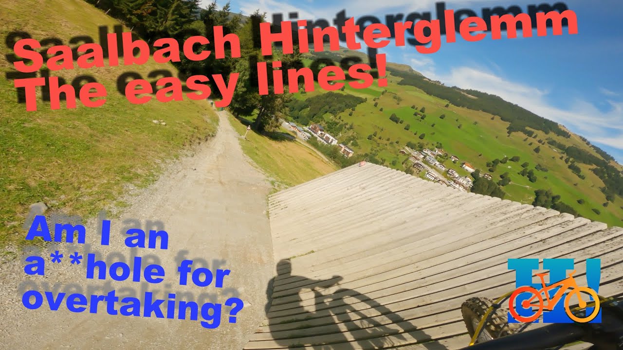 Saalbach Hinterglemm, The easy lines. Am i an a** for overtaking?