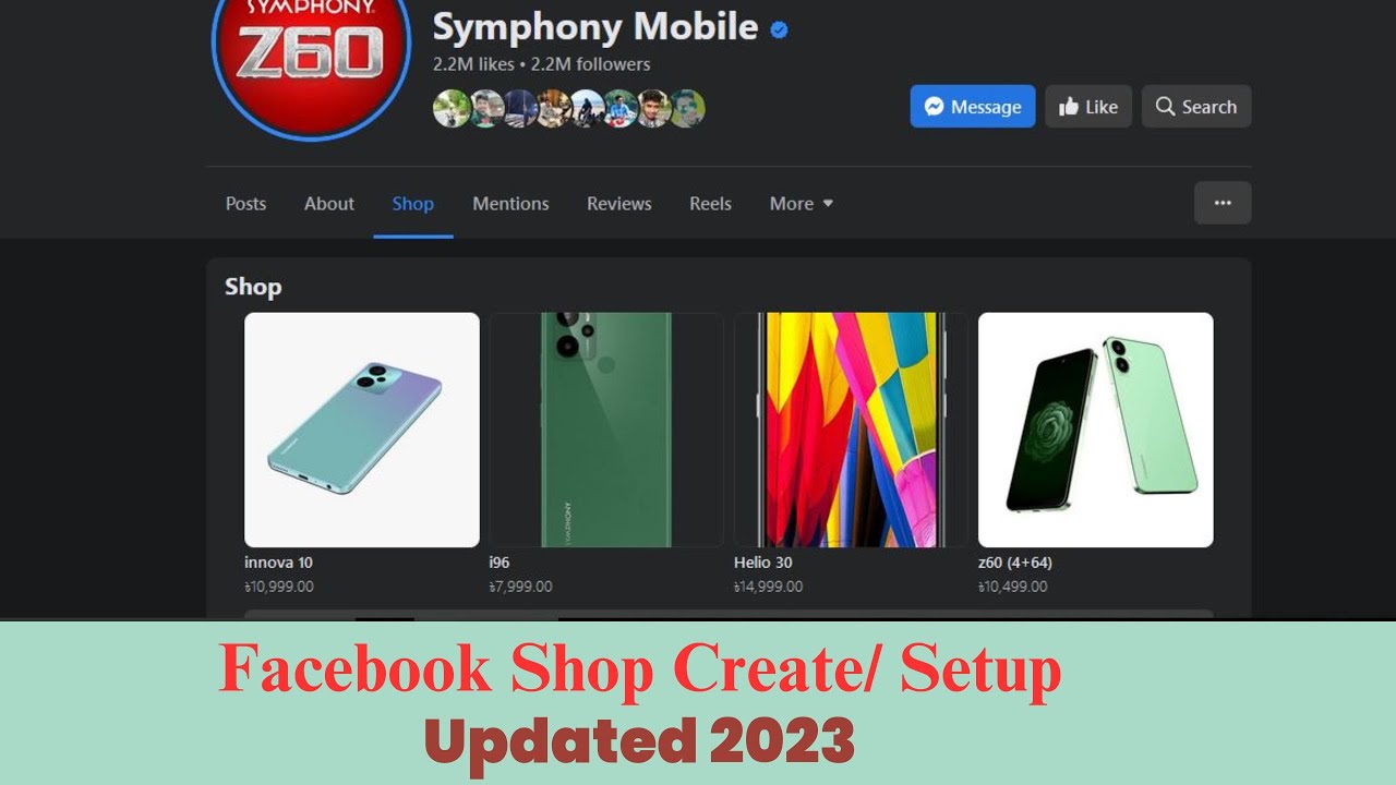 How to create Facebook Shop On Facebook Updated  Facebook Shop Setup