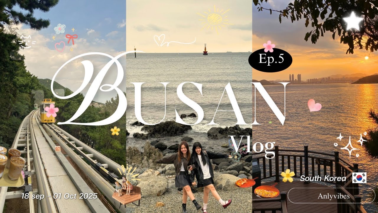 Life in BUSAN [EP5]🎀 Gamcheon Culture Village, Sky capsule, Jeonpoอีพีนี้ไปโรงพยาบาลแล้ว อันยองปูซาน