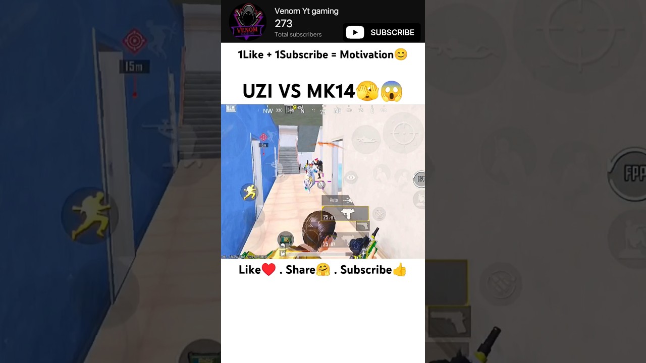 New update3.4|UZI vs Mk14 vs Aggressive Squad🔥#fourfingerclaw #bixiop #ytshorts #ytviral #pubgmobile