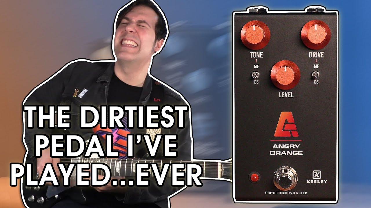 Two Classic Pedals in One! | Keeley Angry Orange Distortion/Fuzz Demo | DS1 Meets Big Muff