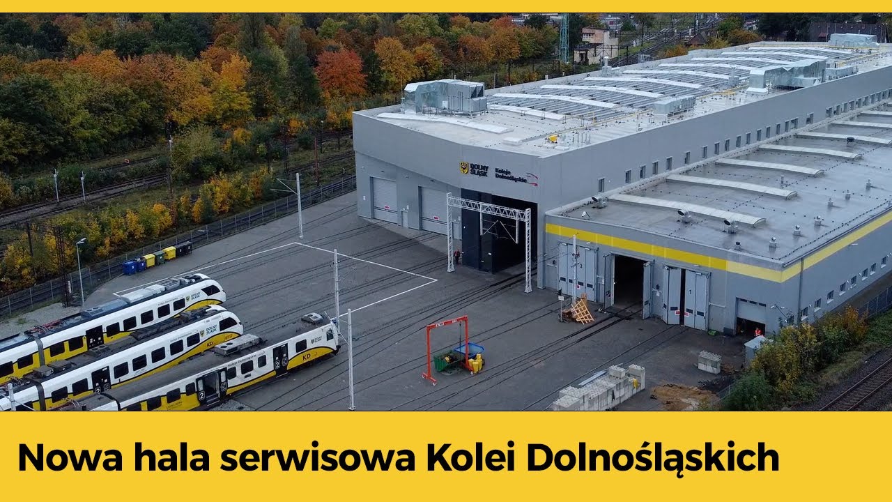 Nowa hala serwisowa Kolei Dolnośląskich