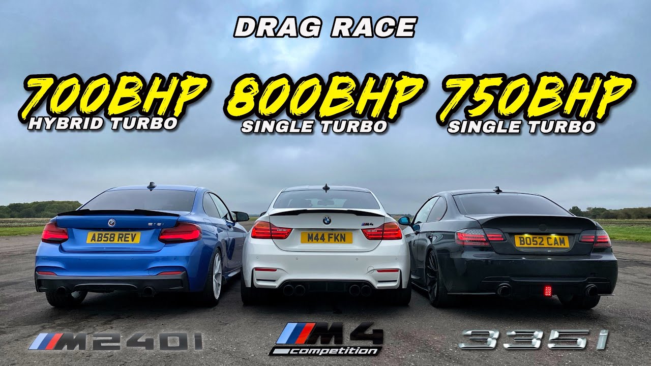 BMW STRAIGHT 6 EVOLUTION.. M4 против 335i против M240i