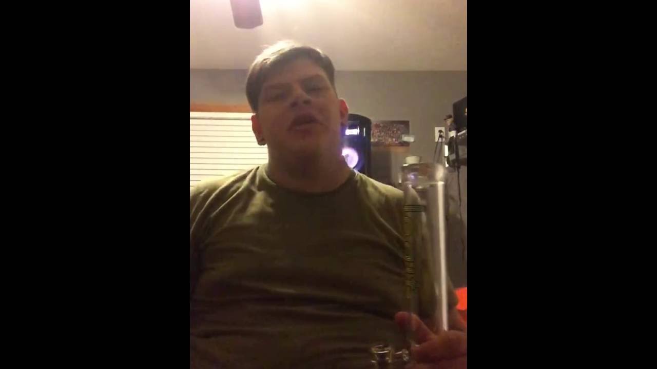 Pipe tobacco bong rip challenge
