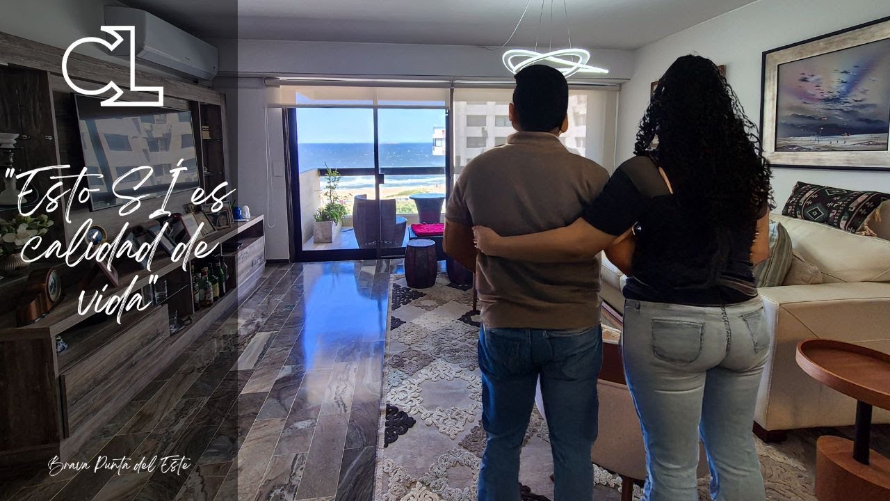 ¿Vivir frente al mar en Punta del Este? ¡Mirá este apartamento y soñá con nosotros! 🏖️
