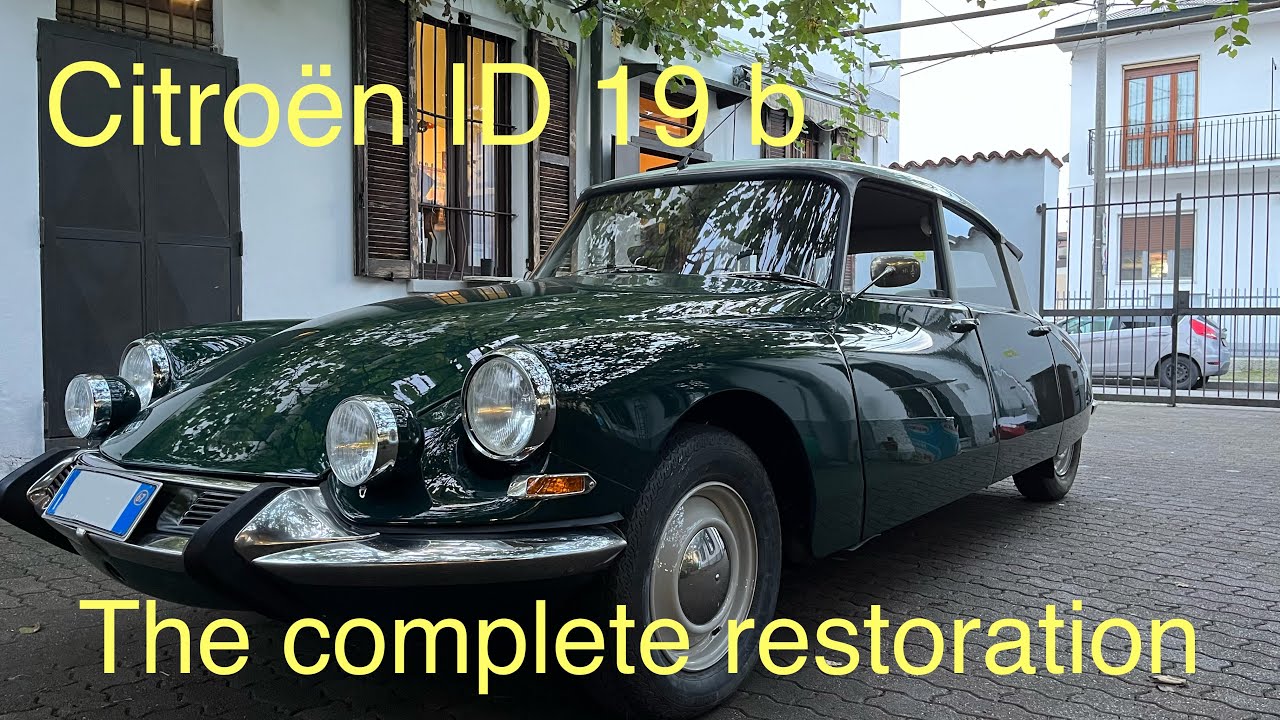 Citroën ID 19  full restoration movie