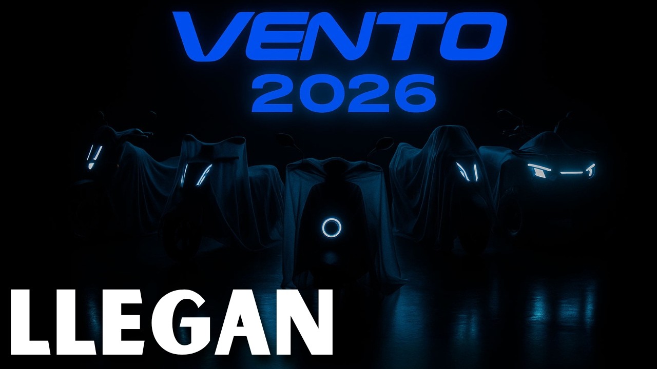 &iexcl;Nuevas motos Vento 2026! Los 9 Nuevas motos del grupo que se lanzan