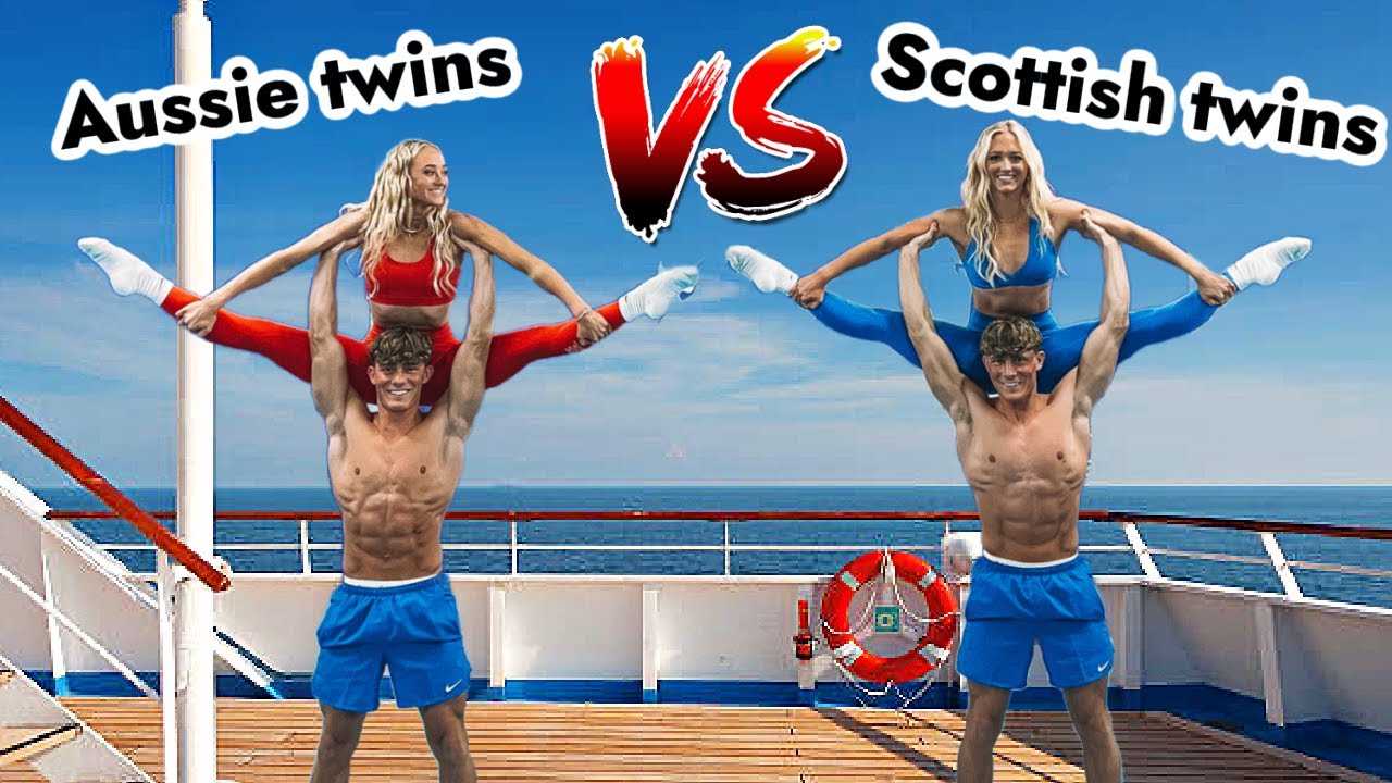TWINS VS TWINS Strength & Flexibility Battle!