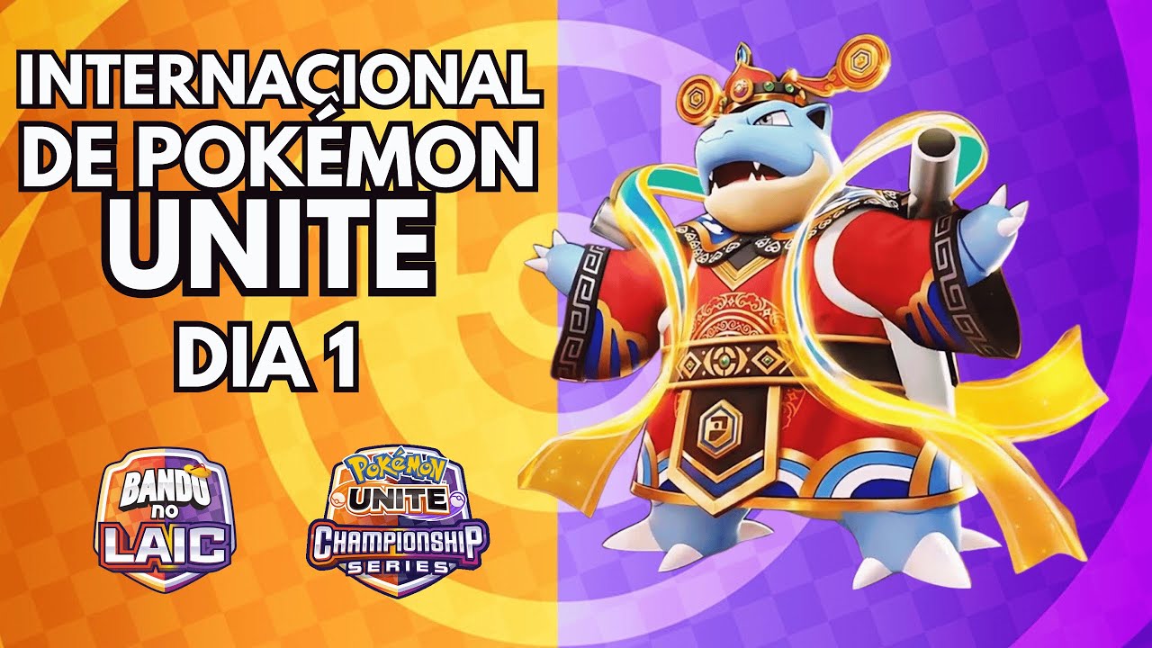 INTERNACIONAL  DE POK&Eacute;MON UNITE (LAIC) NARRA&Ccedil;&Atilde;O PT BR DIA 1! BANDO NO LAIC!