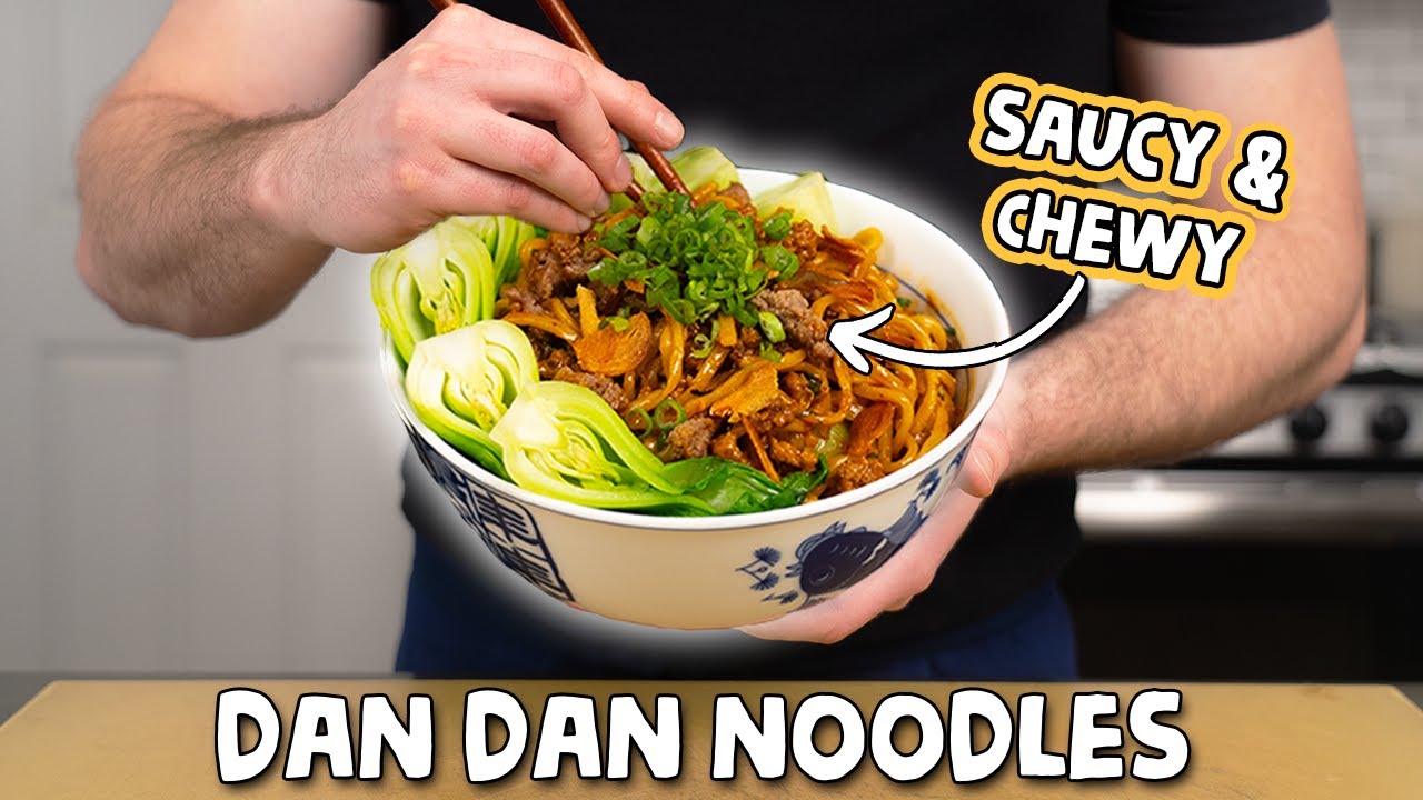 EASY Dan Dan Noodles (At Home!) & Homemade Chili Oil