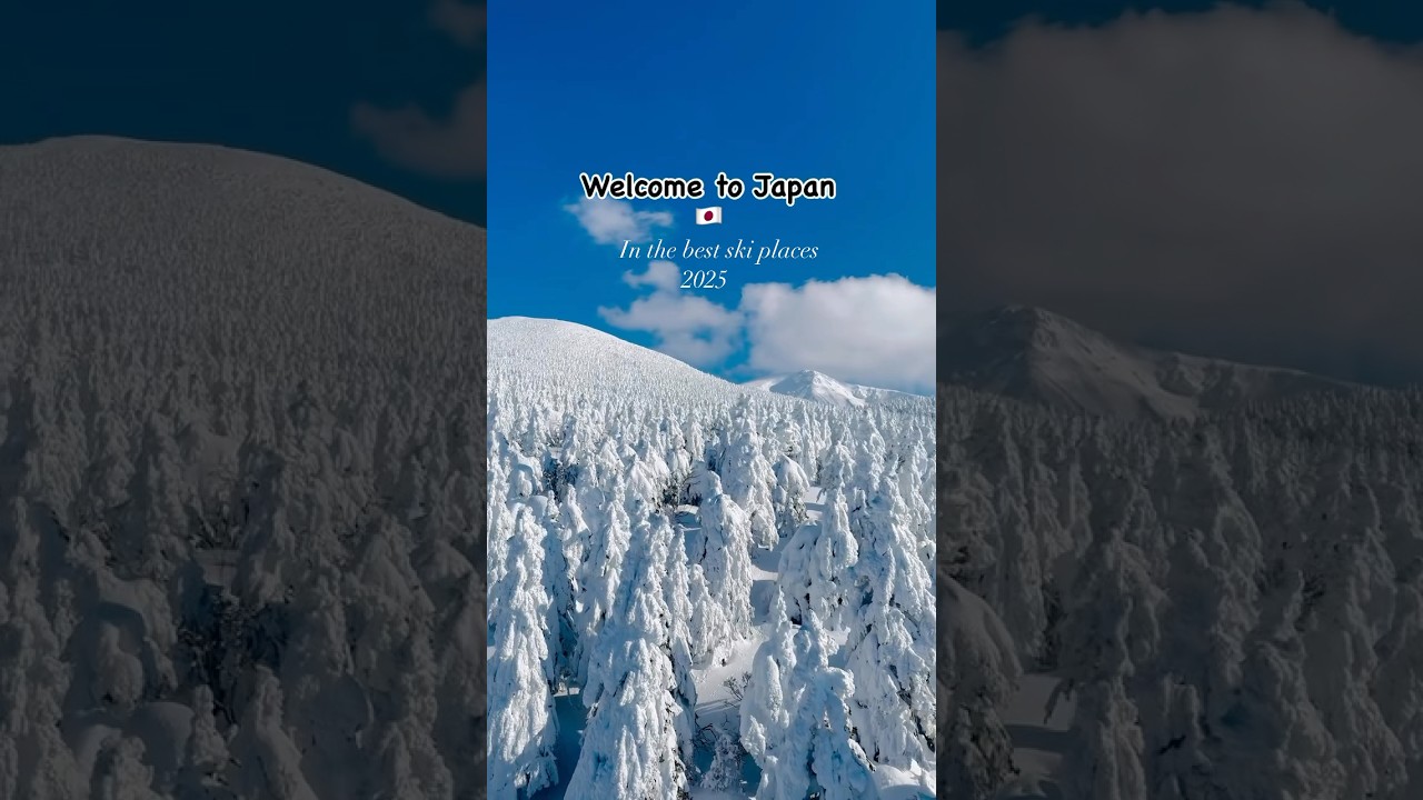 The best ski places 2025 in Japan 🇯🇵 #skiing #japantravel #niseko