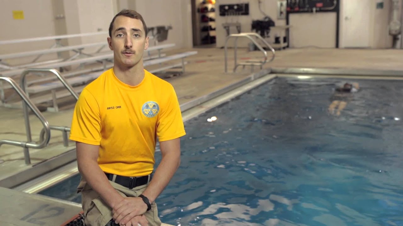 Navy Skills for Life – Water Survival Training – Breaststroke