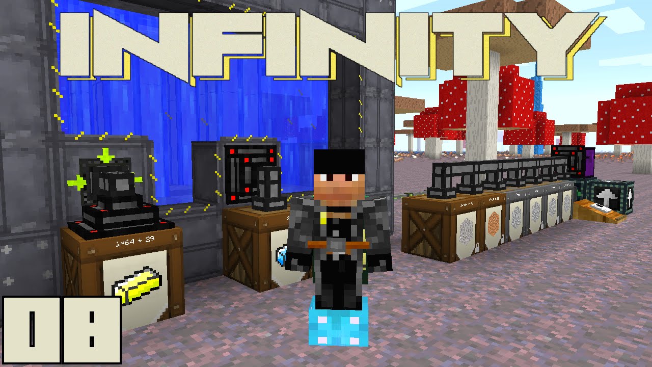 Minecraft Mods FTB Infinity - BIG REACTOR POWER [E08] (HermitCraft Modded Server)