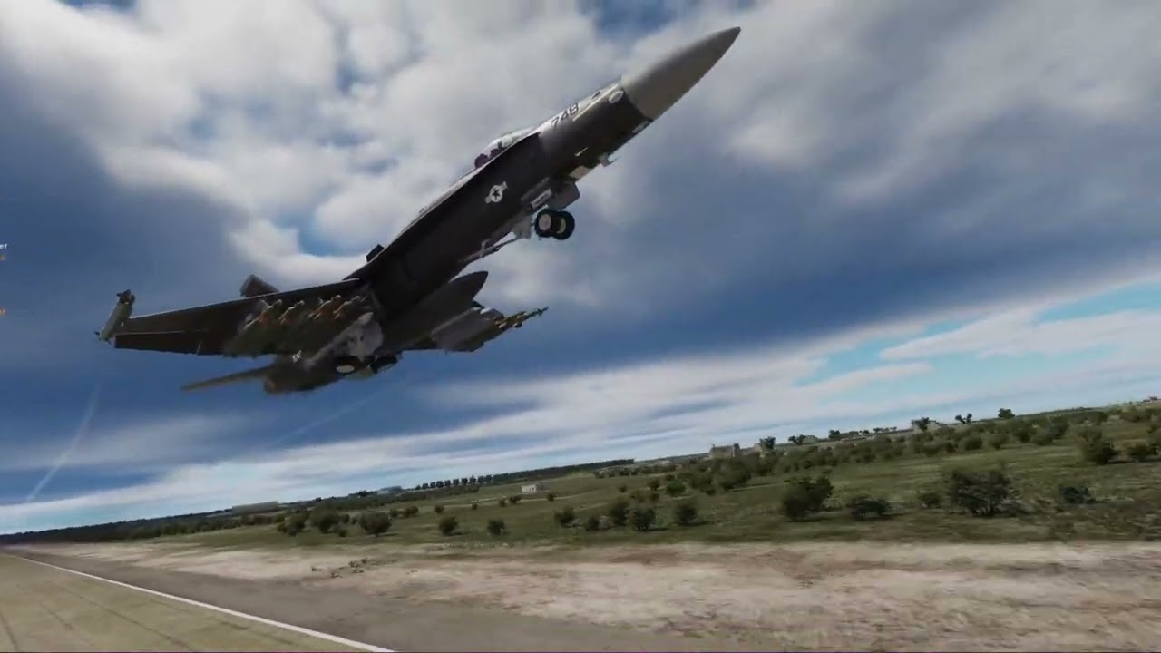 FA18 Hornet in VR- DCS Iraq and Kola