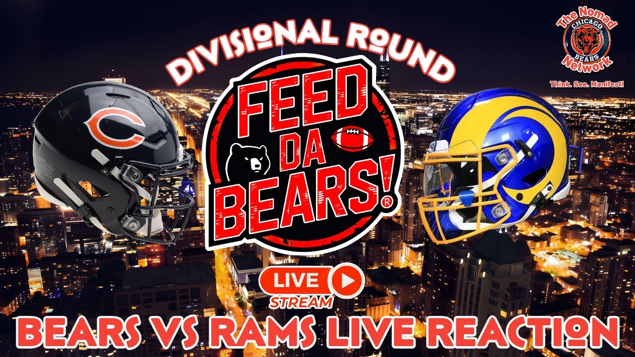 Bears vs Rams Divisional Round Match-Up (Live Reaction)