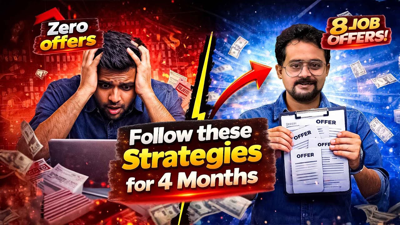 This PROVEN Strategy can Get 8 offers in JUST 4 months