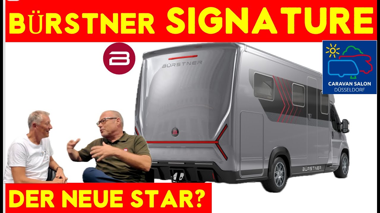 Nur eine billige iSmove-Kopie❓ Der Bürstner SIGNATURE unter der Lupe! Interview mit Hubert Brandl!