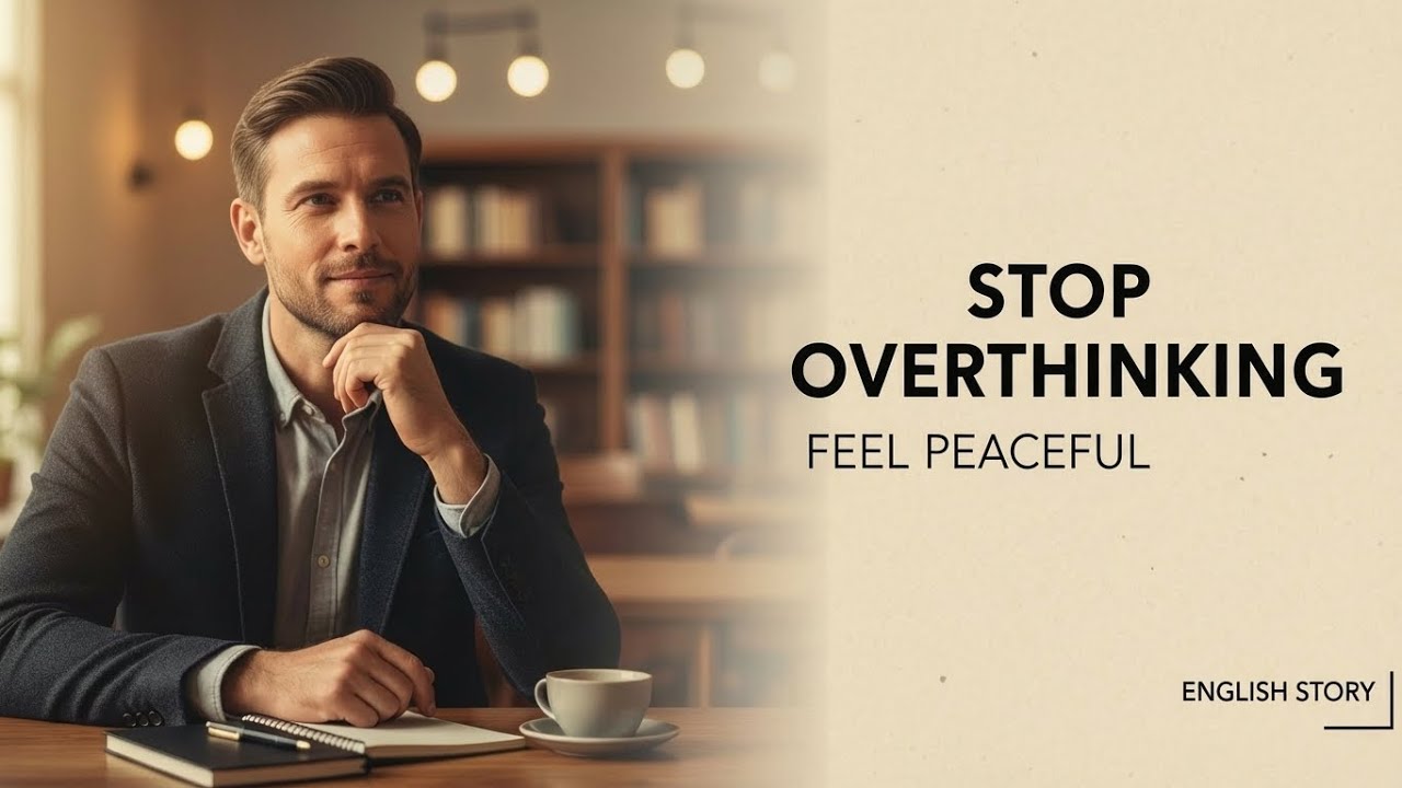How to Stop Overthinking and Feel Peaceful | English Learning Stories (Calm Podcast)
