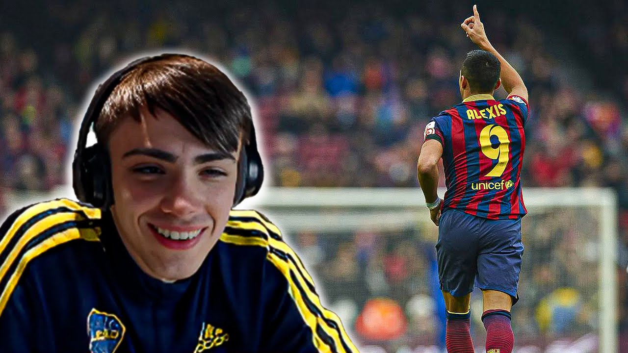 Reaccionando a Cuando ALEXIS SANCHEZ era un MOUNSTRUO en el BARCELONA