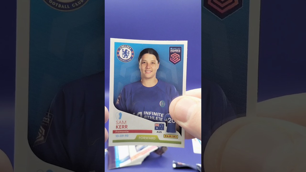 Women's Super League Football Stickers Pack Opening 2024 (FIRST EVER) #wsl #footballstickers #2024