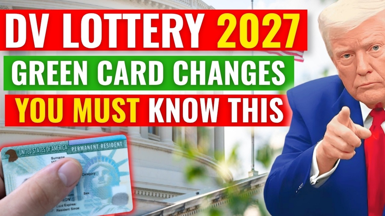 Обновление информации о лотерее DV Lottery 2027: объяснение новых изменений в лотерее на получени...