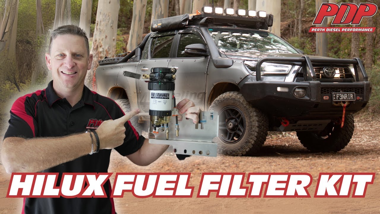 Hilux N80 Pre-Fuel Filter | How to Install | PDP