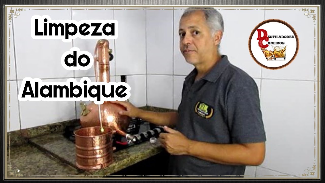 Limpando o Alambique caseiro