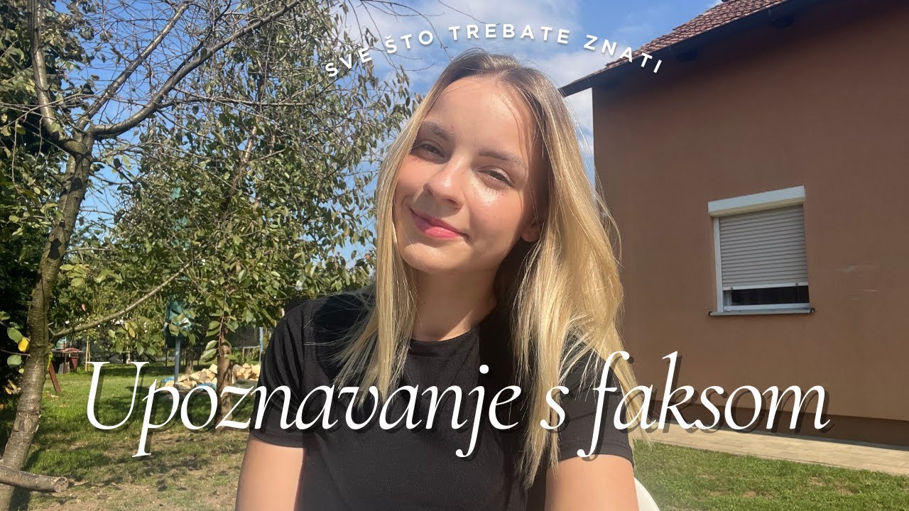SVE ŠTO TREBATE ZNATI O FAKSU 🧠⭐️
