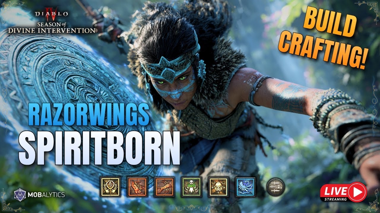 Razor Wings Spiritborn | Build Crafting | Diablo 4 Season 11