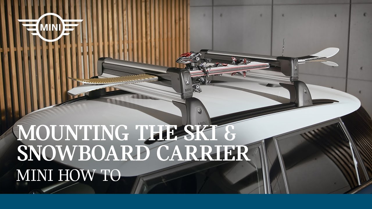 Mounting the Ski and Snowboard Carrier | MINI How To