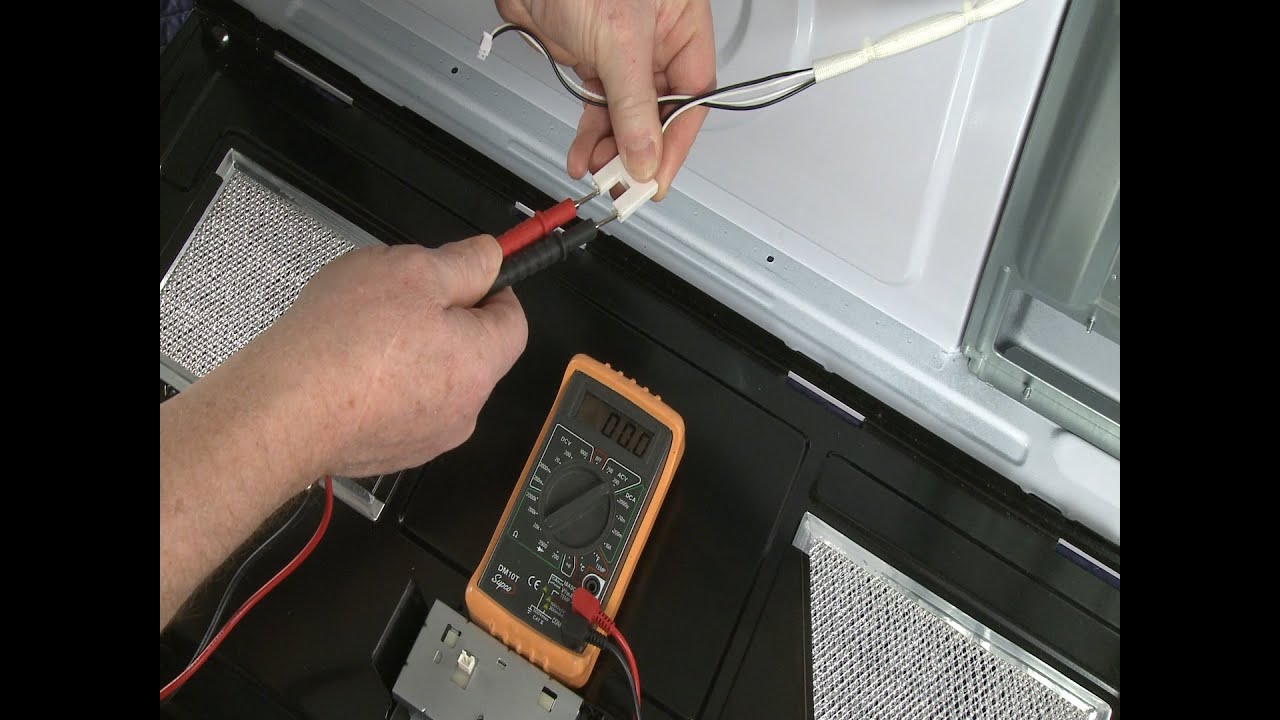 Microwave Turntable Motor Voltage Testing