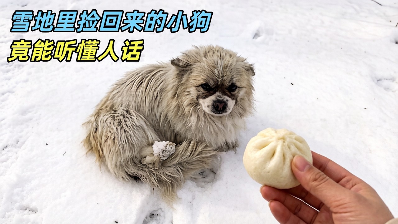 在雪地里救了一只流浪狗，带回家才发现，它竟能听懂人话